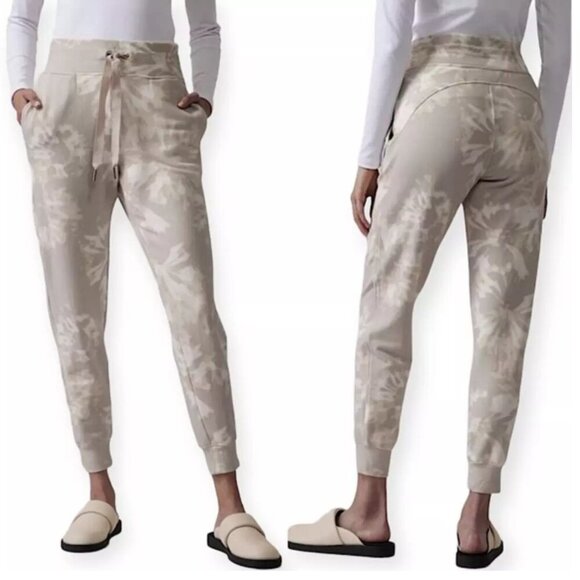Athleta Willow Abalone Drawstring Waistband Balance Jogger Pants 37330 - Picture 1 of 12